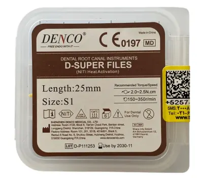 فایل روتاری پروتیپر گلد Denco - D-Super Files